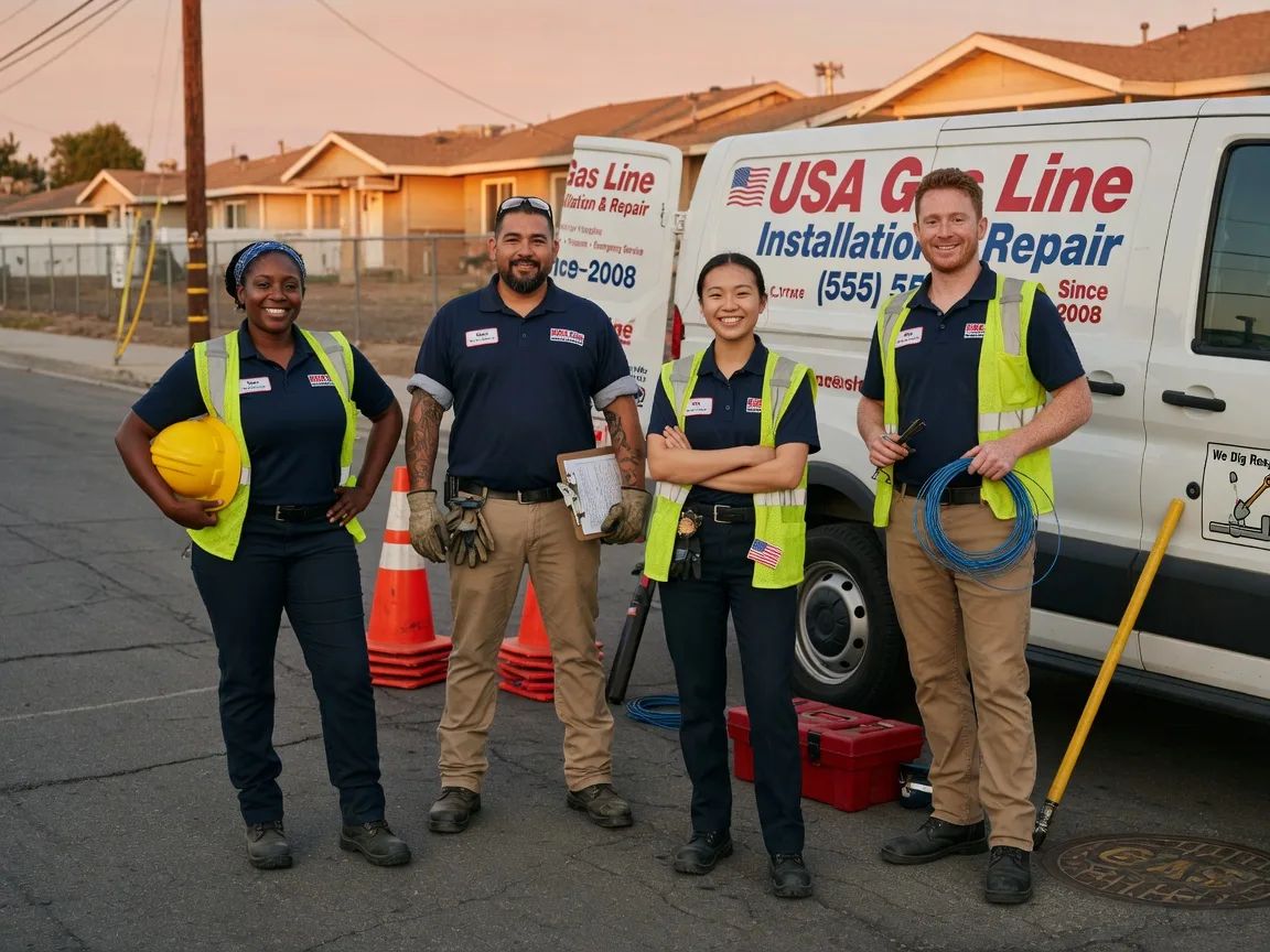 Gas Line Installation company in Huntly, VA